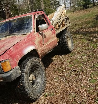 Stock ride height on 33s. 