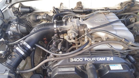 Just installed the AirRaid intake. Really cleans up the engine comp