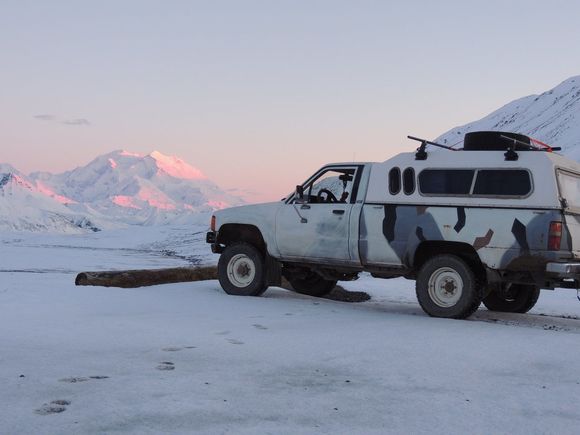 On the way to work...