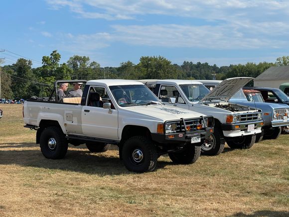 I decided to park near the Bronco.