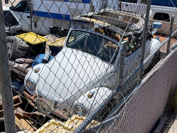 Spotted in a storage facility in Boulder City.
