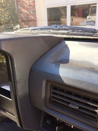 instrument console is separate from the dash part: some dash covers are one single piece: how to deal with this issue?