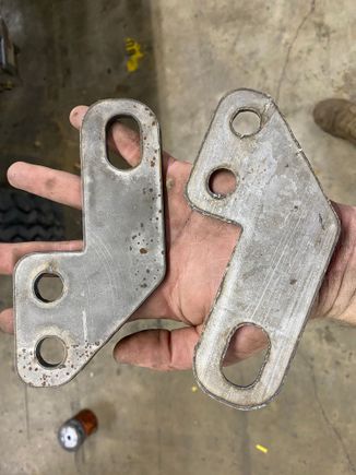 Custom bumper braces 