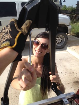 Her hand slipped off and almost punched me in the face. Was it an accident?