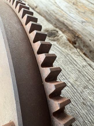 Same flywheel, clutch side