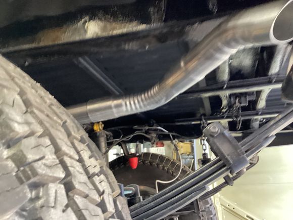 The last two pieces in this photo still need clamps