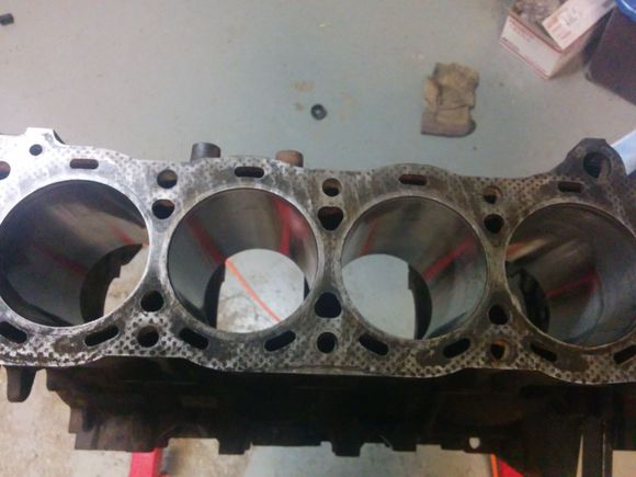 22RE Rebuild: Rebuild: Bare block