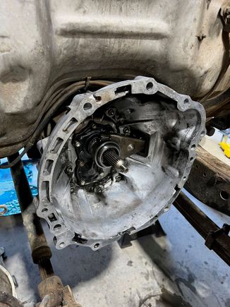 w59 bellhousing installed