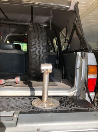 tacked together