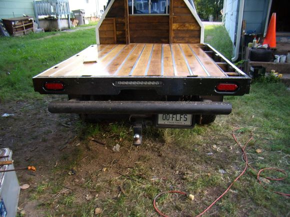 after 12 years, bed is showing it's age, time for a refresh, trial fitting new deck