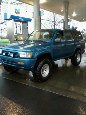 Washed my truck, and got new 31x10.50R15 with 95% Tread and already mounted on rims for $200