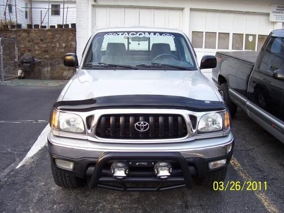 ultimate bullbar/custom trd plate