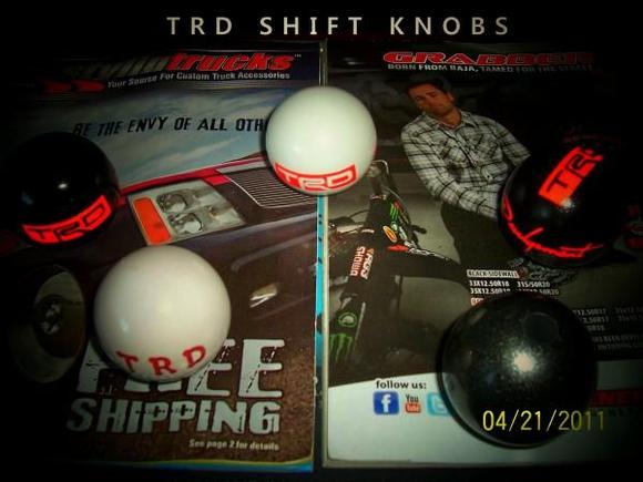 100 2365 TRD SHIFT KNOBS