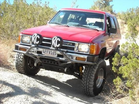 Ruby Wheeling Mt. Emma Rd., Angeles Crest Nat. Forest