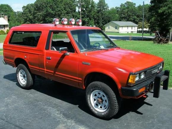 84 nissan 720 ici trail hustler