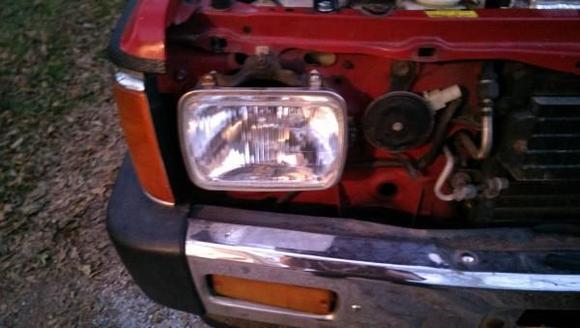 new h4 conversion headlights from ebay for $20