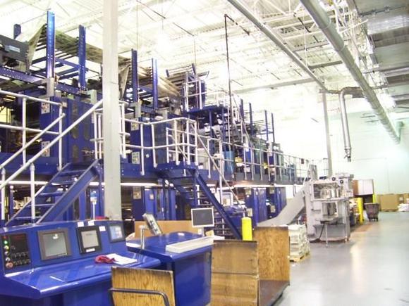 2) Dauphin Graphics Machine. I was the only maintenence mechanic for this 3 story newspaper press,for The Lancaster Newspaper. Lancaster,Pa.