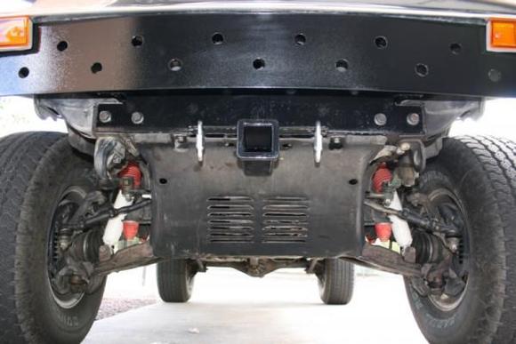 Receiver with Skid Plate