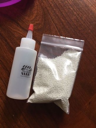 The kit came with a filling bottle and 5 bags pre-measured to 6 ounces.