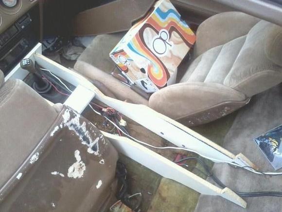 Custom center console I'm building