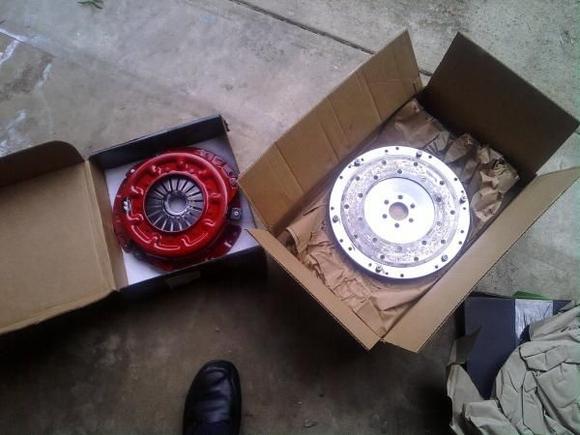 dxd clutch and fidanza flywheel