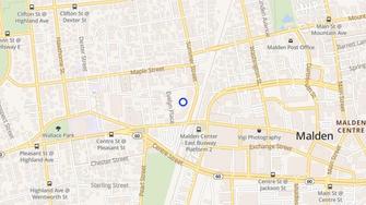 Map for Gateway - Malden, MA