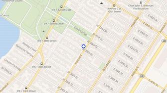 Map for Paradise Apartments - Bayonne, NJ