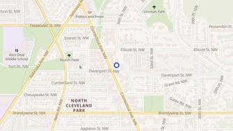 Map for Forty-Eight Hundred & One - Washington, DC