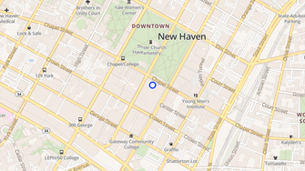 Map for Residence Court - New Haven, CT