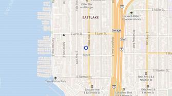 Map for Eastlake Inn - Seattle, WA