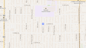 Map for Garden Villa Apartments - Des Moines, WA