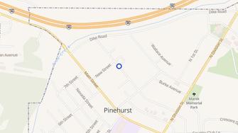 Map for Pinehurst Plaza - Pinehurst, ID