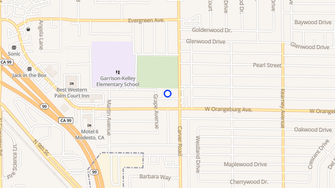Map for Lamplighter Apartments - Modesto, CA