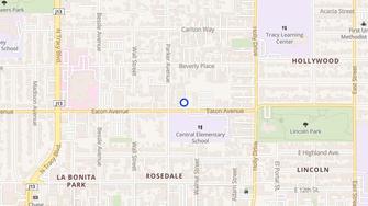 Map for Eaton Terrace Apartments - Tracy, CA