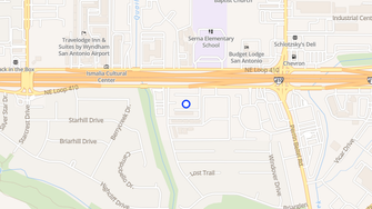Map for Quail Creek Village Apartments - San Antonio, TX