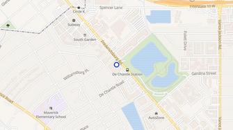 Map for Chateau Orleans Apartments - San Antonio, TX