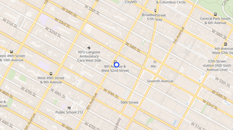 Map for 888 8th Avenue Apartments - New York, NY