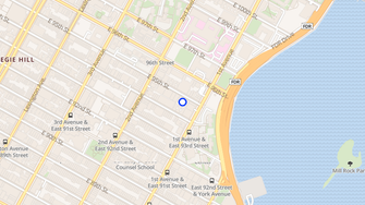 Map for 332 E 95th - New York, NY