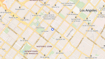 Map for Grand Central Square Apartments - Los Angeles, CA