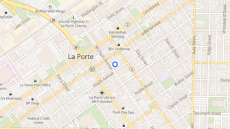 Map for Fox Village Apartments - La Porte, IN