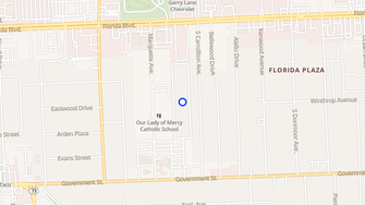 Map for Goodwood Place Apartments - Baton Rouge, LA