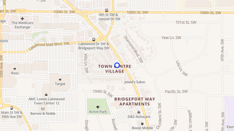 Map for Town Centre Apartment Homes - Lakewood, WA