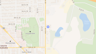 Map for Evergreen Court Apartments - Auburn, WA