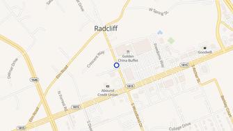 Map for Ireland Apartments - Radcliff, KY