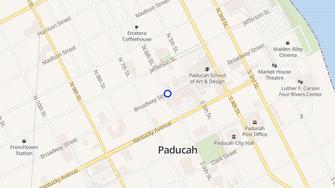 Map for Irvin Cobb Apartments - Paducah, KY