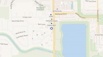 Map for Cy-Fair Townhomes - Houston, TX