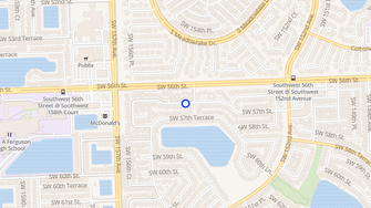 Map for Verandah Apartments  - Miami, FL