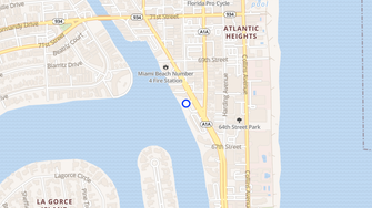 Map for Saxon Manor Apartments - Miami, FL