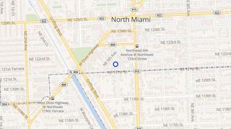 Map for Clarence House South - North Miami, FL