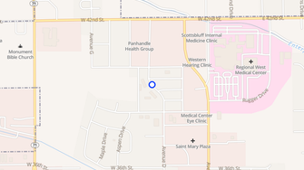 Map for Scottsfield Estates - Scottsbluff, NE